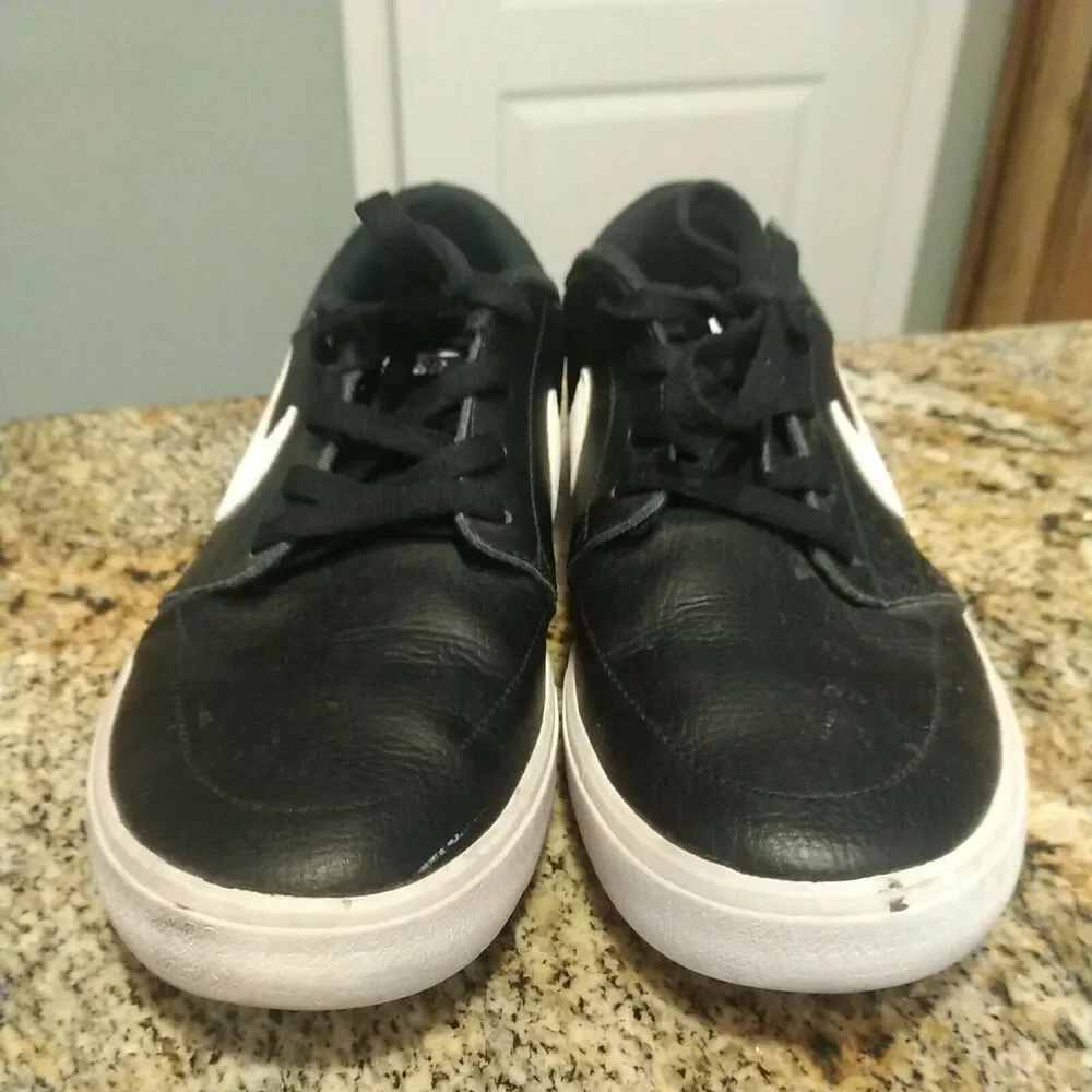Nike SB Portmore II Mens Black Solar prm Skate Shoes 923115-010 Sz 7